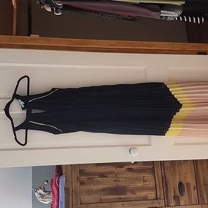 She + Sky Navy Maxi Dress